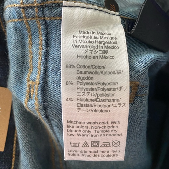 NWT Madewell 10” High Rise Skinny in Medium Dark Wash Women’s Size 23 - Picture 9 of 11